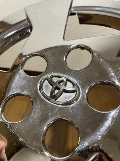 プリウス　30 前期　クロームキャップ　OEM usdm メッキキャップ　メッキカバー