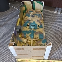 [八4244]  【未使用品】トイコー　フルリアルアクションラジオコントロールカー　M1A1エイブラムス タンクの画像