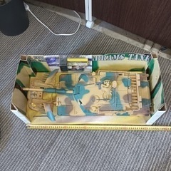 [八4244]  【未使用品】トイコー　フルリアルアクションラジオコントロールカー　M1A1エイブラムス タンクの画像
