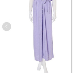 本日お渡し可能です。最終値下げ。美品　未使用　バックシャン2wayマキシワンピース ¥6,039 (fifth) の画像