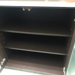 値下げしました！三幸ジャパン キッチンカウンター レシノ120 食器棚 レンジ台 キッチンカウンター キッチンボード キッチン収納 キッチンボード 収納棚 幅約120cm クリーニング済 堺市 石津店 【ジャングルジャングル石津店】の画像