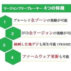 ブルーレイディスクプレーヤー　美品の画像