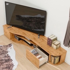 ニトリ　テレビ台　大型テレビ用の画像