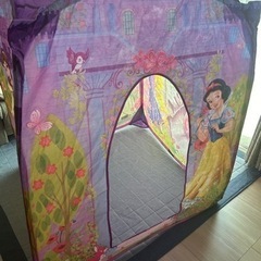 【美品】キッズテント プリンセスの画像