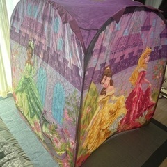 【美品】キッズテント プリンセスの画像