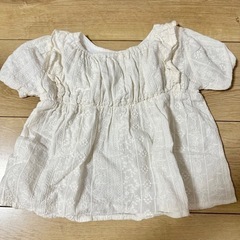 【サイズ100】ガーリートップス　2枚の画像