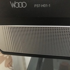 テレビ　日立　wooo ジャンク品です。画像は映りますが、音声がでません。　コンセント接触不良　リモコンなし　の画像