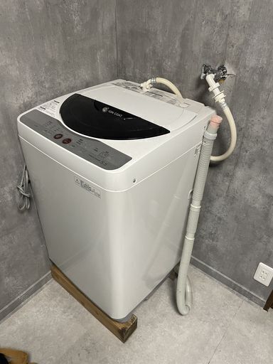 洗濯機 SHARP es-ge55k 現役で使えます