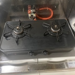 二口ガスコンロ