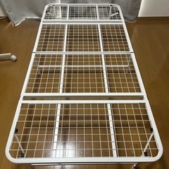 ベッドフレーム 折りたたみ 4つ折り