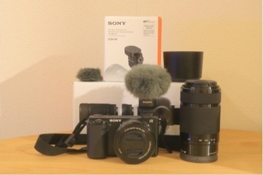 SONY ZV-E10 カメラ ＋ SONY ECM-M1 マイク 保証書付き