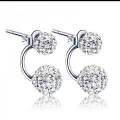 ≒▼m→→→j31-2--  2ＷａｙダブルクリスタルピアスC＊Bの画像