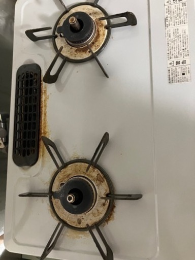 【説明書あり】中古ガスコンロ　都市ガス