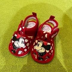 お取引中 ミニー　音の出るサンダル　12.5センチ