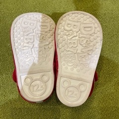 お取引中 ミニー　音の出るサンダル　12.5センチの画像