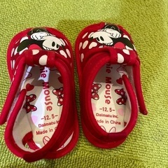 お取引中 ミニー　音の出るサンダル　12.5センチの画像