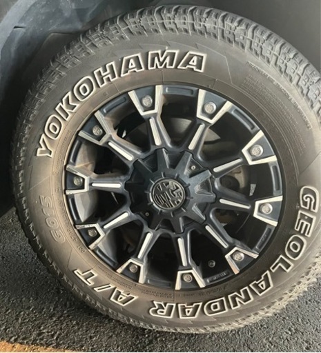 マーテルギア　モンスター　16インチ　デリカd5 235/70/16 ヨコハマジオランダー    直接取引