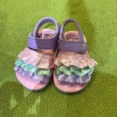 女の子　12センチ　サンダル