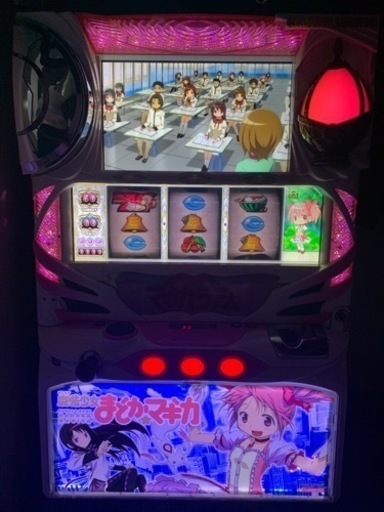 [美品] 初代 魔法少女まどか☆マギカ スロット 実機 まどマギ 引き取り限定