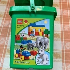 LEGO　レゴ　ぞうさんのバケツ　duplo　デュプロ　みどりのバケツ　の画像