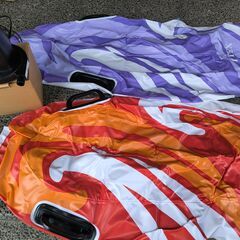 【水遊び】スライダー【ボード２つ・ポンプ付き】の画像