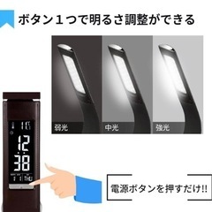 【新品】LEDスタンドライト& ポータブル電源の画像