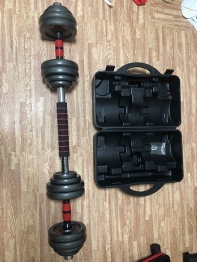 クローム　ダンベル　15kgx2