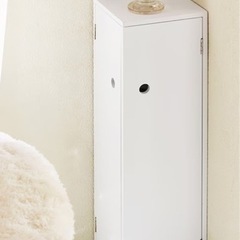 コーナートイレ収納ラック ＜１６×１６ｃｍ＞ トイレ収納 サニタ...