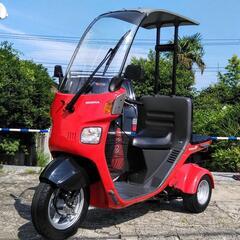 ホンダ ジャイロキャノピー TA03 走行約30500km ドライブベルト･ウェイトローラー交換済み ミニカーにの画像