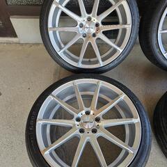 ハイペリオンCVX 20インチ×8.5Jインセット45 グッドイヤーイーグルRV-F245/35Rの画像