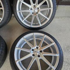 ハイペリオンCVX 20インチ×8.5Jインセット45 グッドイヤーイーグルRV-F245/35Rの画像