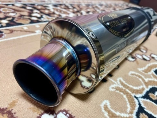 【中古】 TMAX530 T-MAX530用 プロドラッグ製 チタン サイレンサー ロイアルレジェンド