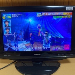 液晶テレビ　TOSHIBA LED REGZA RE1S 19RE1