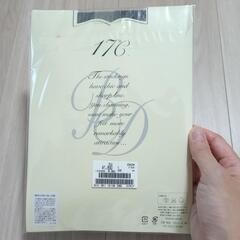 未開封新品♥デザインストッキング 黒 M〜Lサイズ ブロンドール レナウン 2足の画像