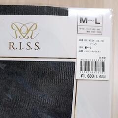 未開封新品♥デザインストッキング 黒 M〜Lサイズ ブロンドール レナウン 2足の画像