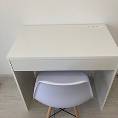 [幅80]※神奈川県平塚市引き取り※デスクチェアセット　美品