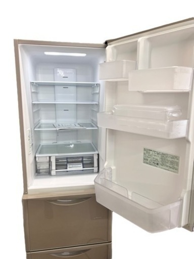 NO.1608 【2019年製】 HITACHI 日立ノンフロン冷凍冷蔵庫 315L R-S32JV 動作確認済 自動製氷 家電 キッチン家電 中古