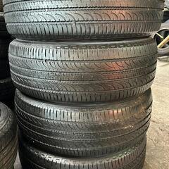 ?225/55R19⭐工賃込み！ハリアー、エクストレイル、CX-5、CX-8等に！バリ山！美品！YOKOHAMA製サマータイヤ入荷しました?