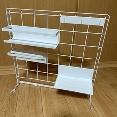 山崎実業　自立式メッシュパネル　その他付属品多数