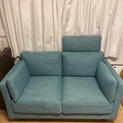 2人掛けソファ（ニトリ製）の画像