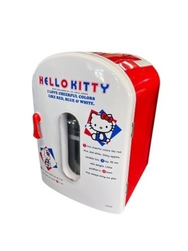 NO.1610 【コード無し】HELLO KITTY！ハローキティ 冷温庫 ジャンク品 動作未確認 レア 家電 冷蔵庫 保温 中古