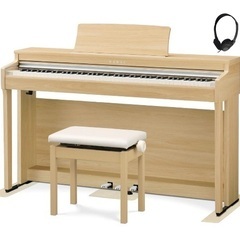 電子ピアノ（KAWAI、2022年製、木製ベージュ)
