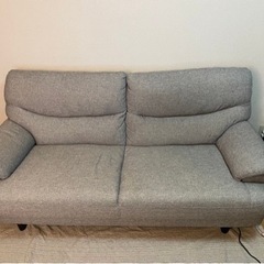 7/26 24時締切　3人掛けソファ　ニトリ　グレー