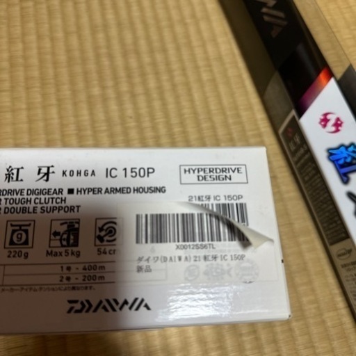 釣具　タイラバ　リール　ロッド
