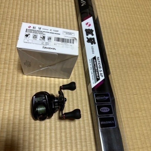 釣具　タイラバ　リール　ロッド