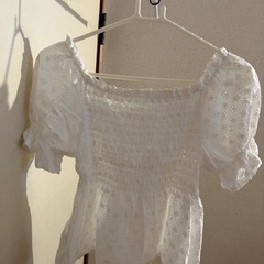 【INGNI】白レーストップスの画像