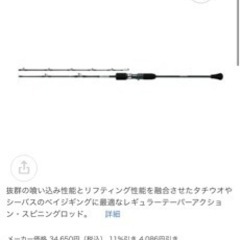 釣具　キャタリナ　BAYJIGGING 66XHS