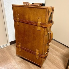 【やり取り中】本革 キャリーケース ユーラシア