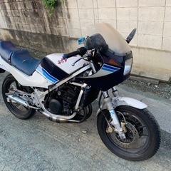 rg250γ ガンマ初期型　パラレルツイン　社外チャンバー付き　の画像