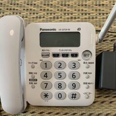 【美品】電話、親機、子機セット まだまだ使えます（子機バッテリーも大丈夫）の画像